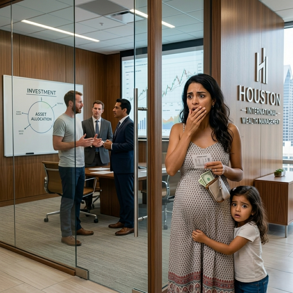 Ganó 3 millones de dólares. Corrió a la oficina de su esposo con su hija en brazos. Pero antes de abrir la puerta, escuchó una frase que le partió la vida en dos.