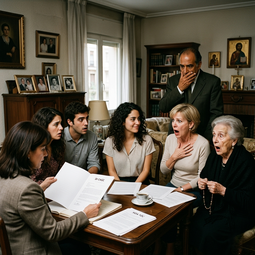 La trataron como un error dentro de la familia… hasta el día en que el abogado abrió el testamento y todos descubrieron que la hija adoptiva despreciada era la única heredera. 🤯🤣