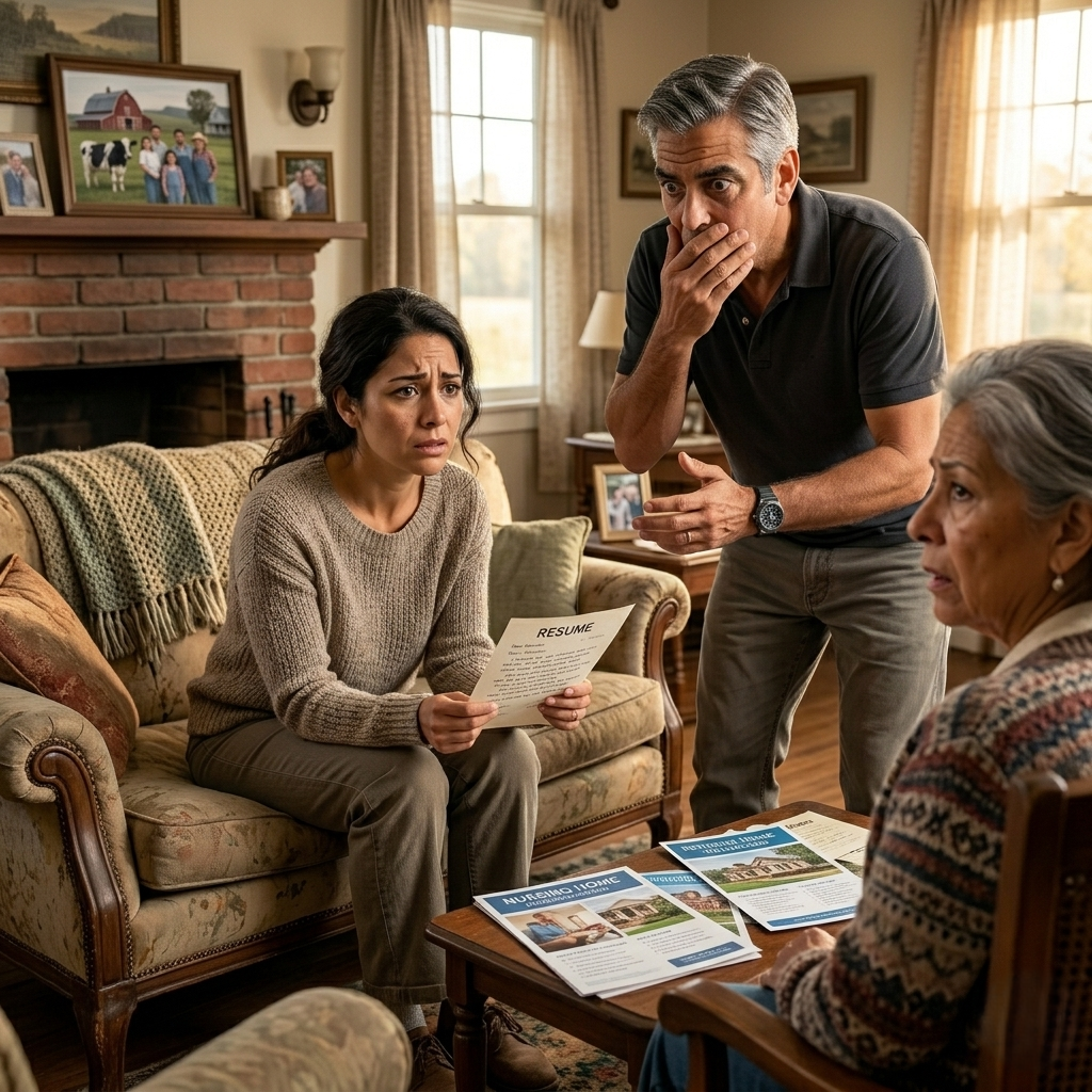 Creyó que podía borrar a su suegra enviándola a un asilo olvidado… sin imaginar que un millonario cruzaría la puerta justo cuando ella, hecha pedazos, suplicaba misericordia