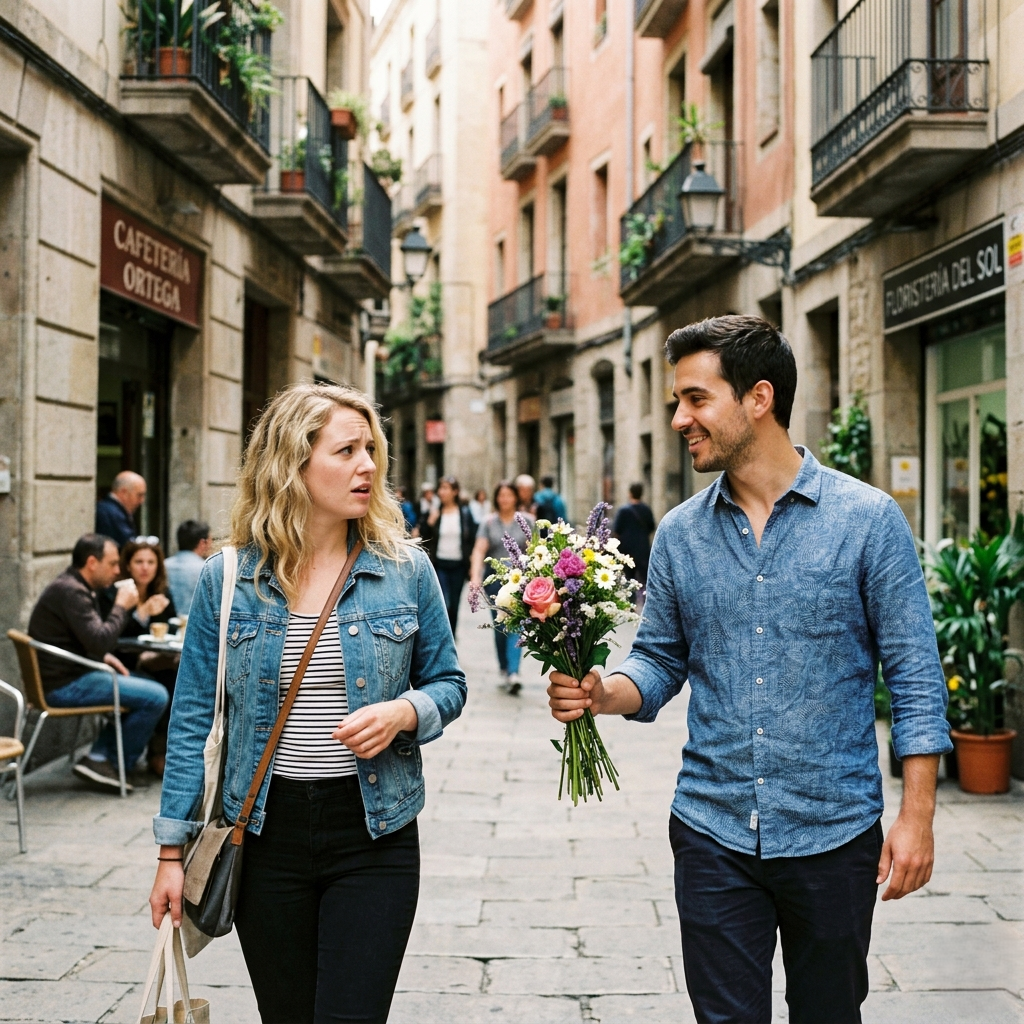 👉👉 El hombre que ahora me perseguía con flores, silencios y una ternura tardía… ya había sido el amor más importante de mi vida. El problema era que ninguno de los dos lo recordaba completo. 🤯🤣