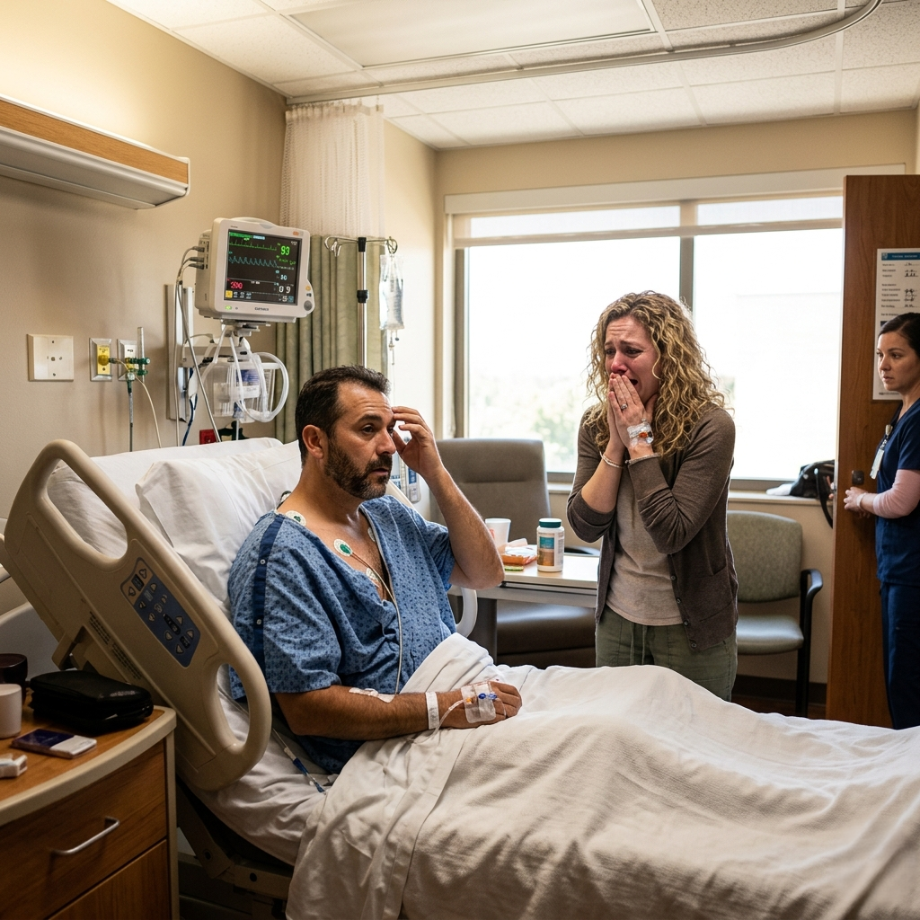 Despertó sin recordar su propio nombre… y encontró a dos mujeres llorando junto a su cama, ambas jurando ser su esposa. 😺🫶