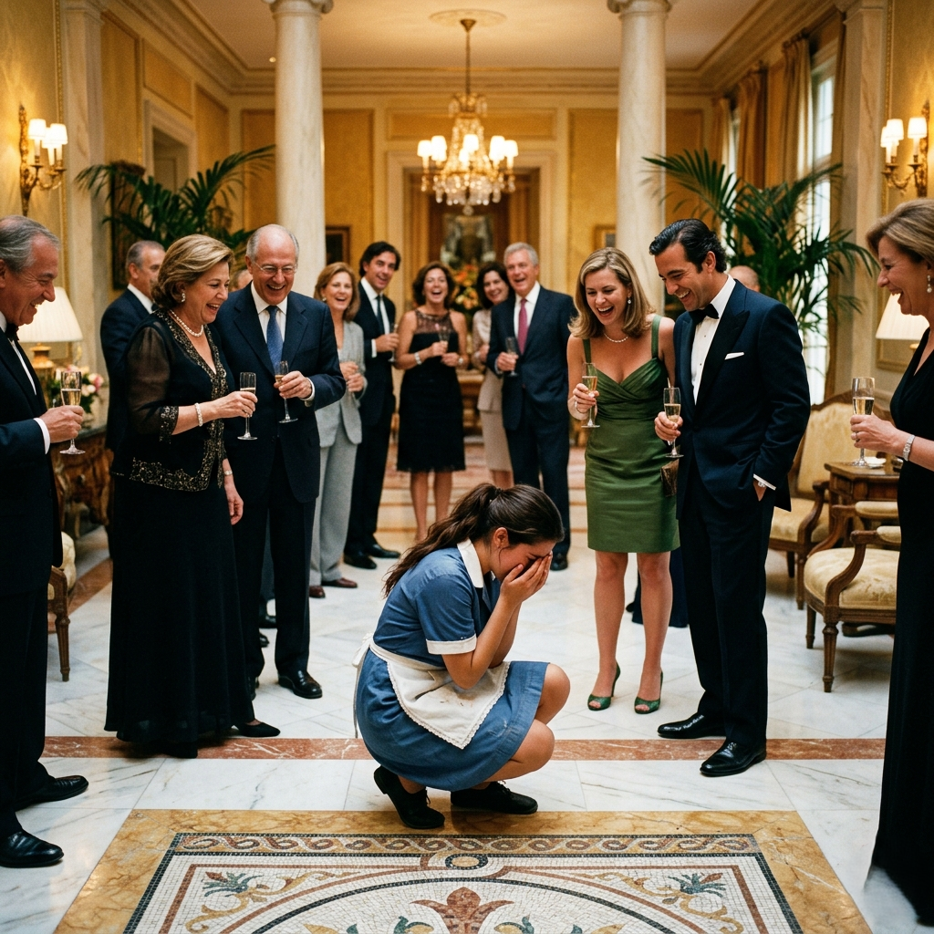 La noche en que la sirvienta cerró la puerta