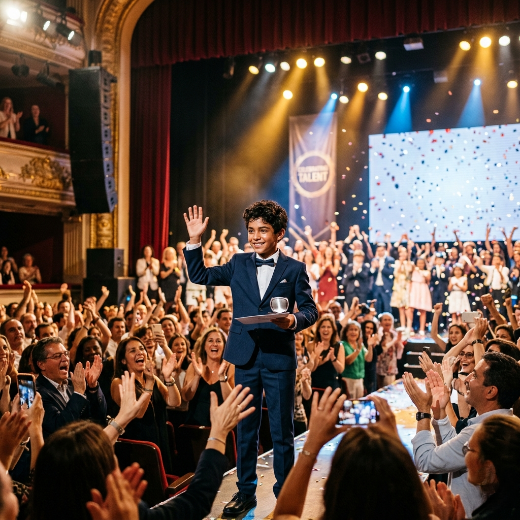 Todos aplaudían al niño genio que sonreía frente a las cámaras… pero nadie veía que, al bajar del escenario, volvía a convertirse en el negocio más rentable de sus propios padres. 😲🤯
