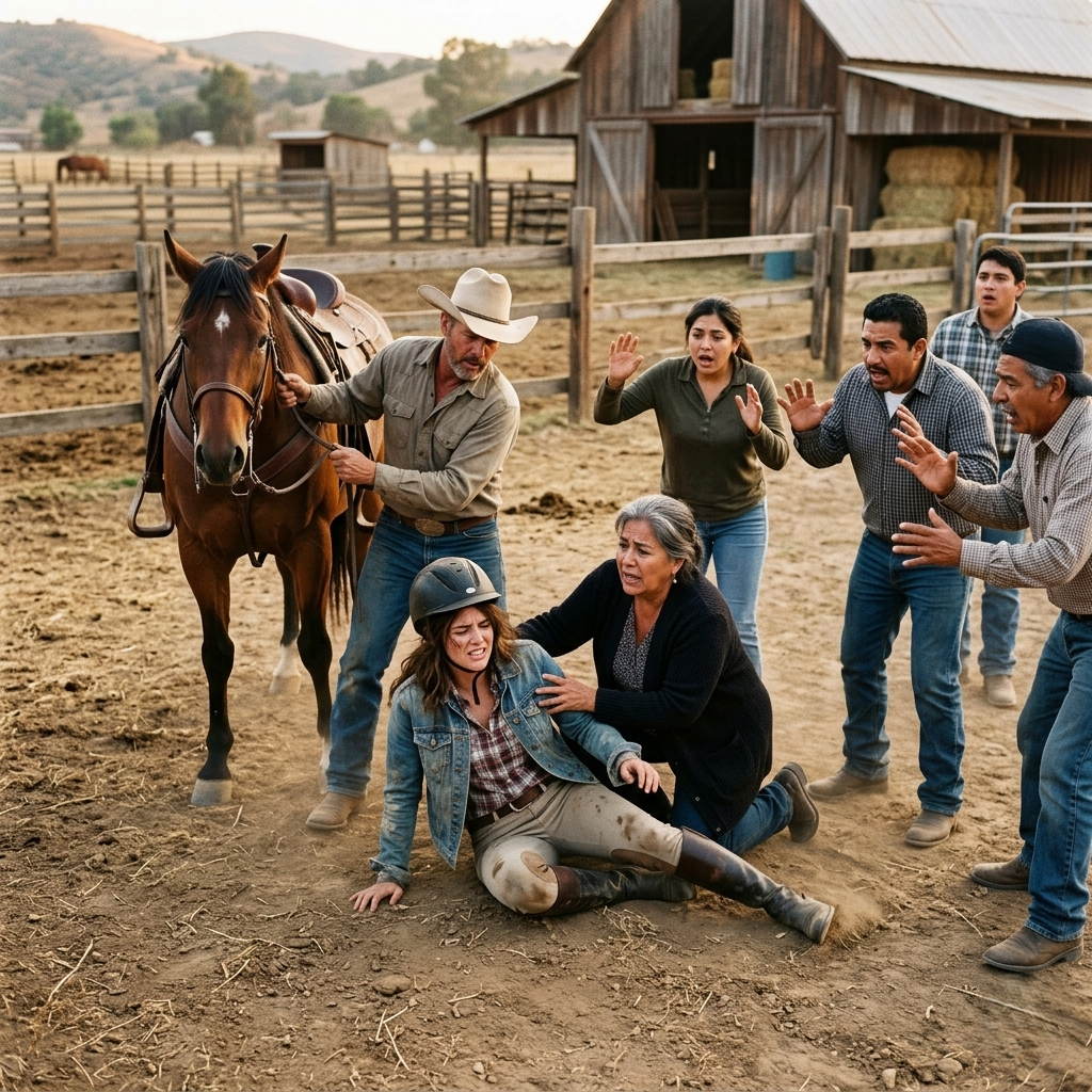 👉👉 Iban a sacrificar al caballo más salvaje del pueblo… hasta que una niña abandonada hizo algo que nadie se atrevió ni a imaginar.