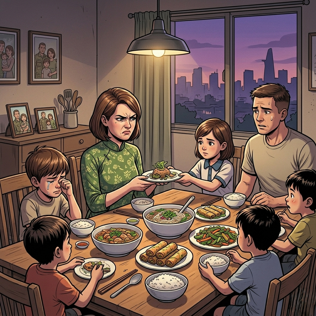 En la cena de Año Nuevo, llevé un plato de nueces caramelizadas.