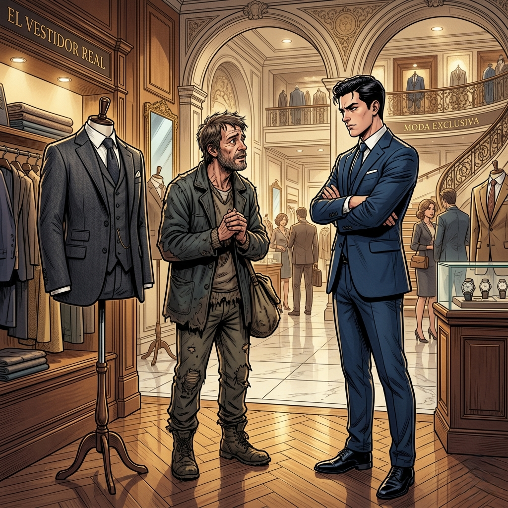 El hombre que limpiaba la noche