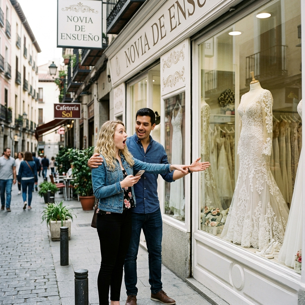 “Me casaré contigo el día en que entres en este vestido”, dijo entre risas, creyendo que era una broma inocente… sin imaginar que esas palabras terminarían convirtiéndose en el mayor arrepentimiento de su vida