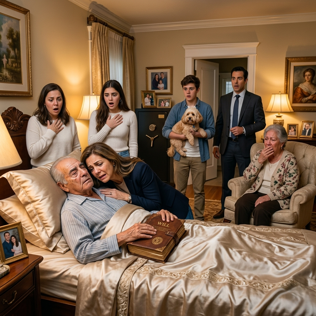 El padre millonario murió… y dejó toda su fortuna solo al hijo que pudiera demostrar que realmente amaba a la familia 😲🤯