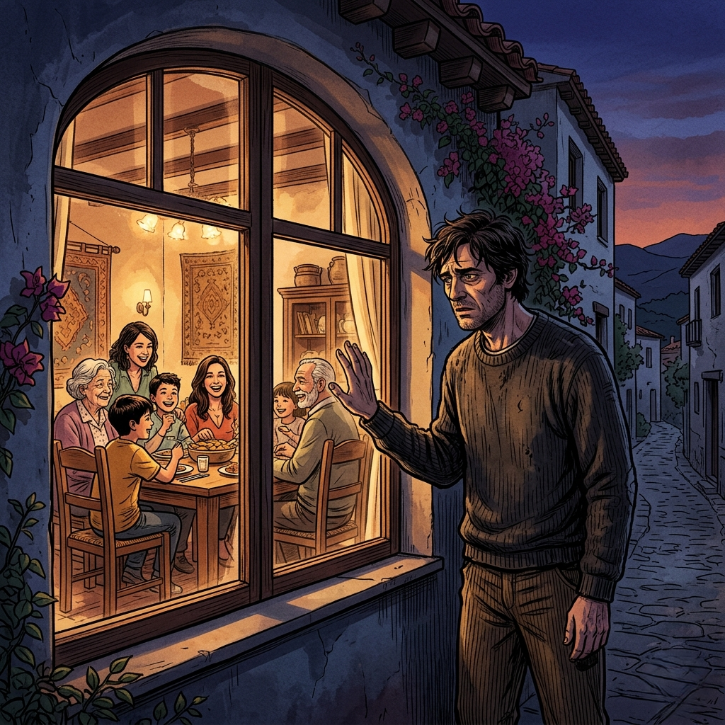 El hombre que temblaba frente al vidrio