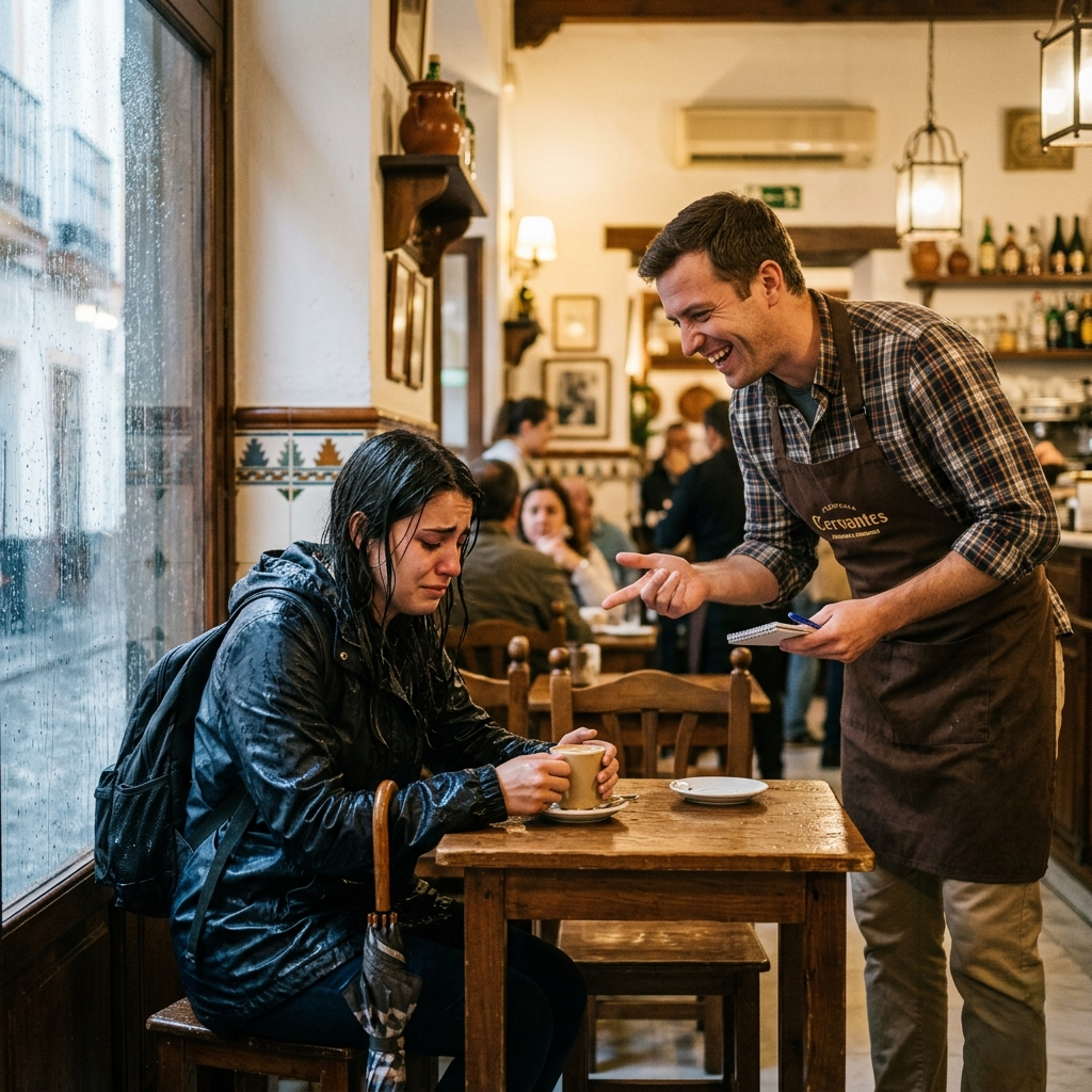 La mujer que volvió empapada