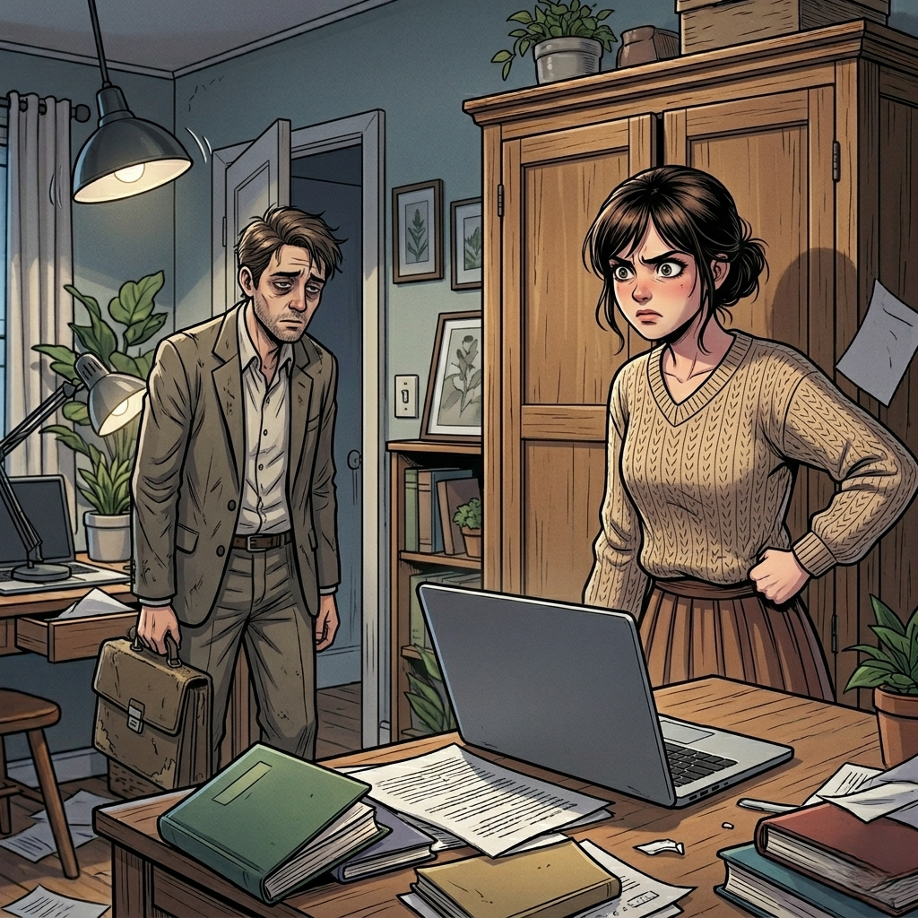 Mi esposo llegó tarde… pero según todos, nunca salió del hospital.