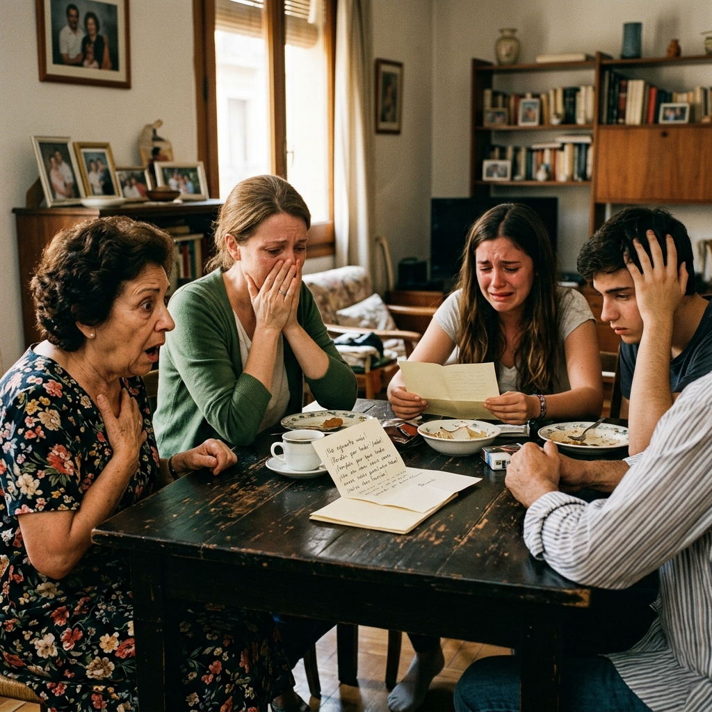 Toda la ciudad lloró la muerte de un padre ejemplar… hasta que su propia letra empezó a revelar los pecados que había enterrado durante años. 😲🤯