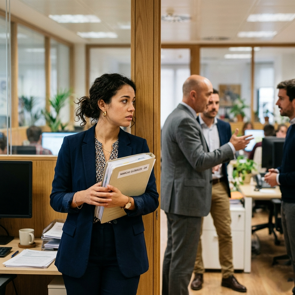 Era mi primer día en la empresa… y ya había visto algo que no debía existir.