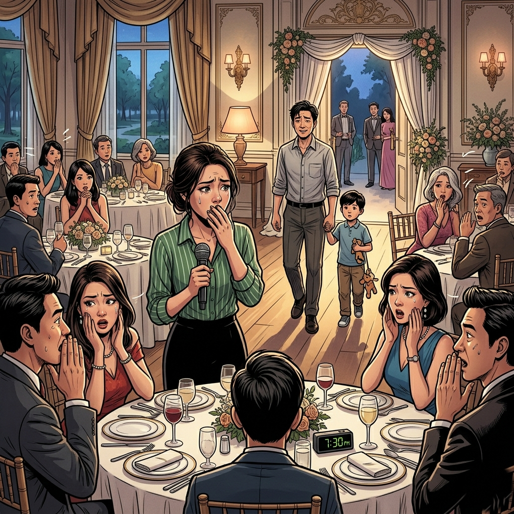 En nuestro quinto aniversario de bodas, mi esposo llegó a casa con un niño… y me pidió algo que nunca imaginé aceptar.