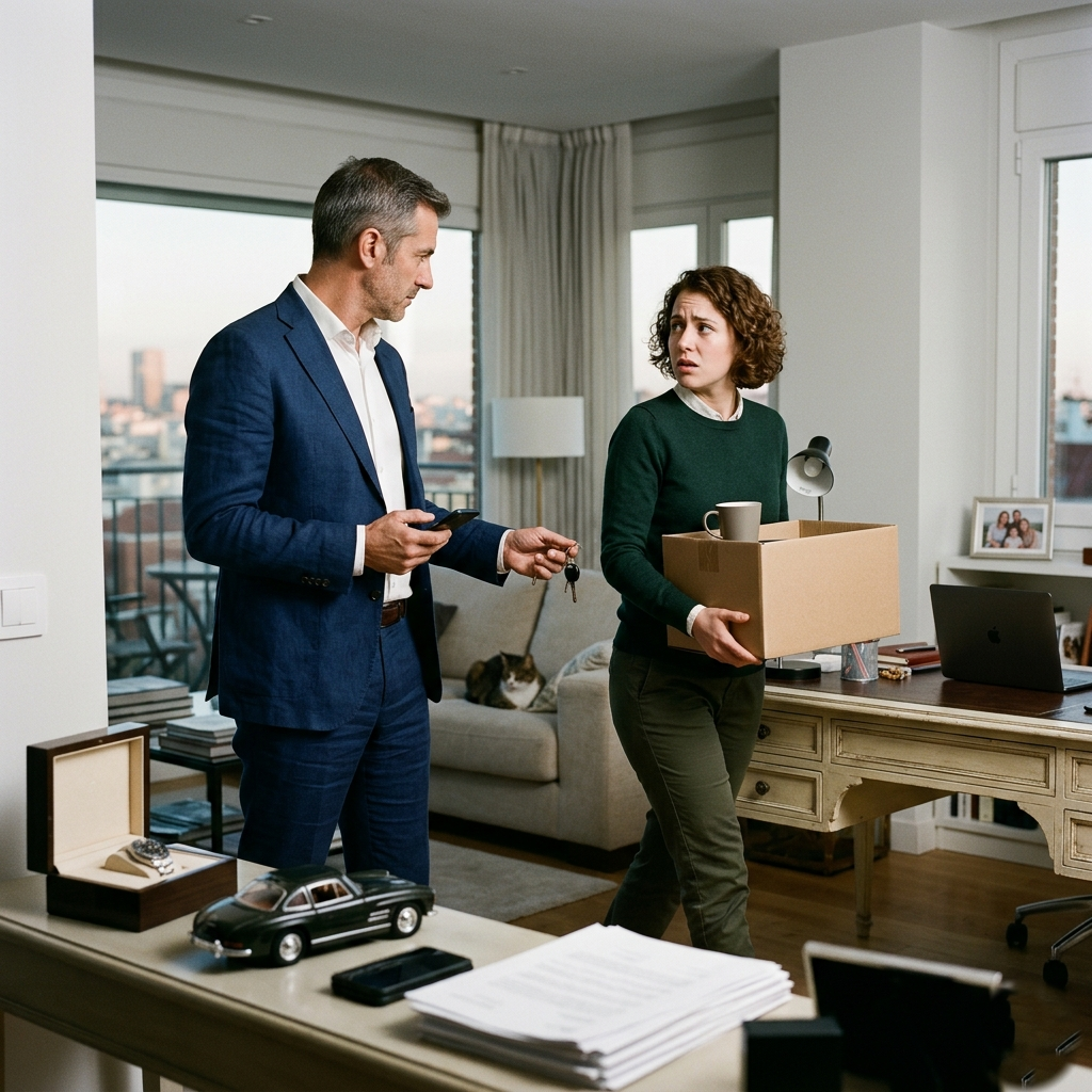 Un millonario despidió a su empleada sin explicación… hasta que su madre dijo algo que lo dejó sin palabras