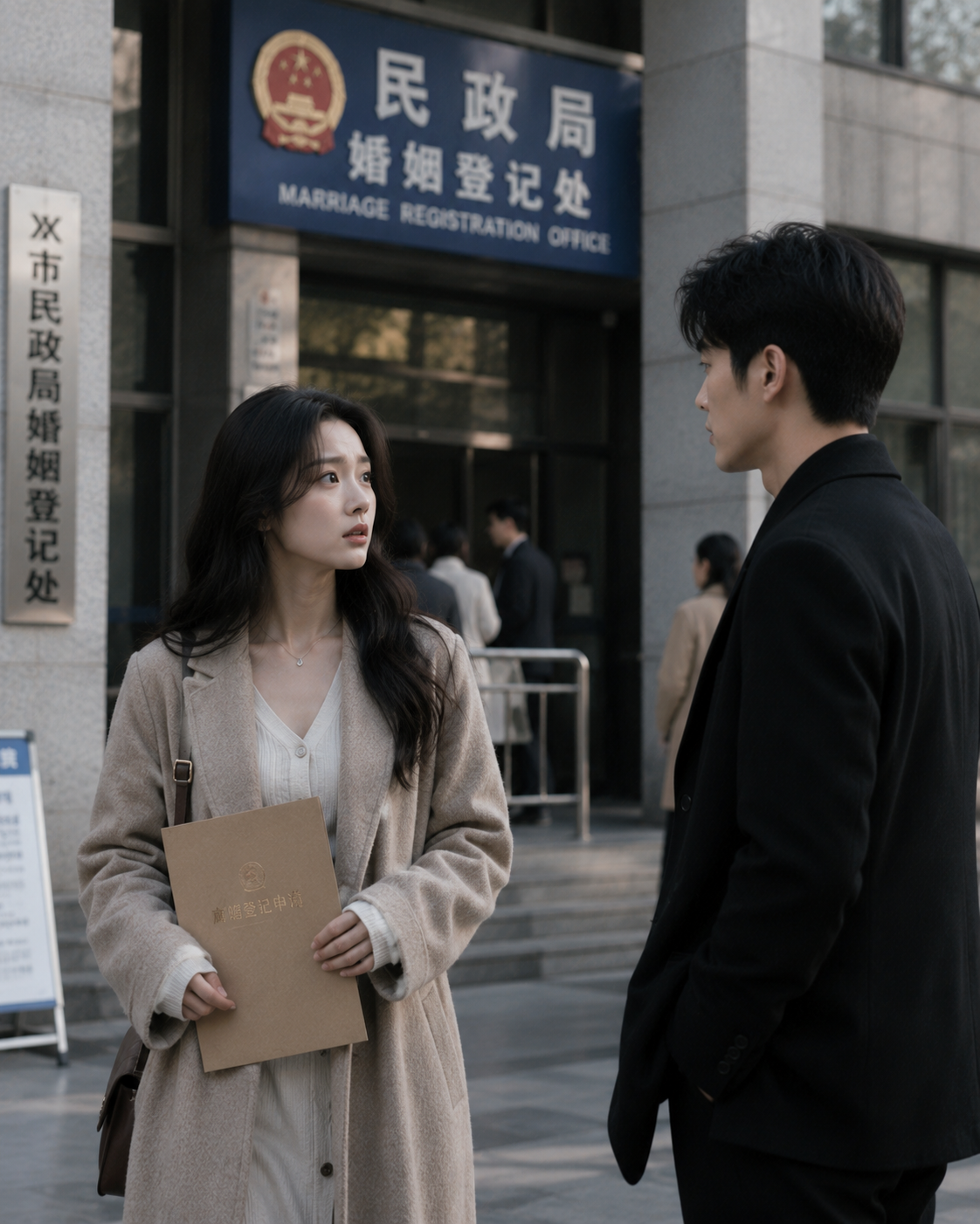 Me encontré con mi ex en la puerta del Registro Civil… embarazada de seis meses. Y lo que me propuso cambió mi vida para siempre