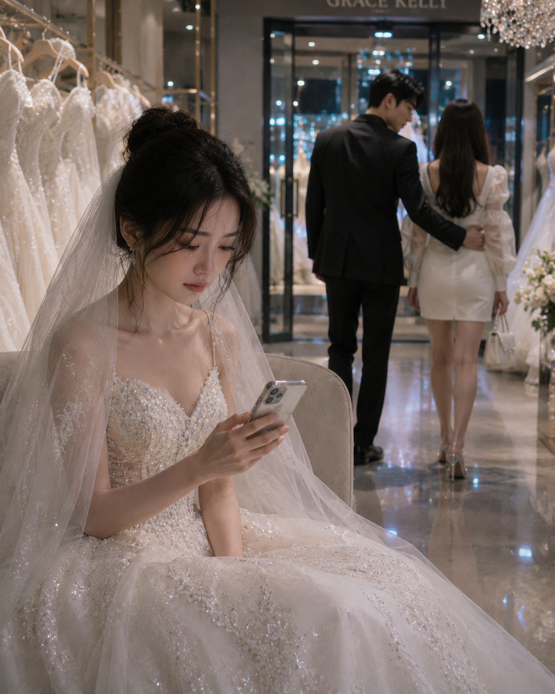 Después de que mi prometido me dejara plantada por quinta vez al probarme el vestido de novia, desaparecí de su vida